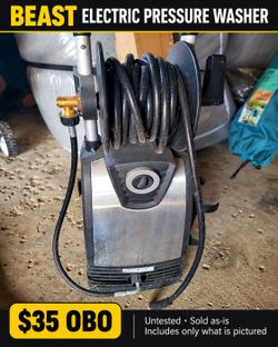 Beast Electric Pressure Washer