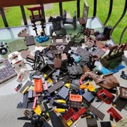 Lot of Mixed Lego + Mega Bloks & Other