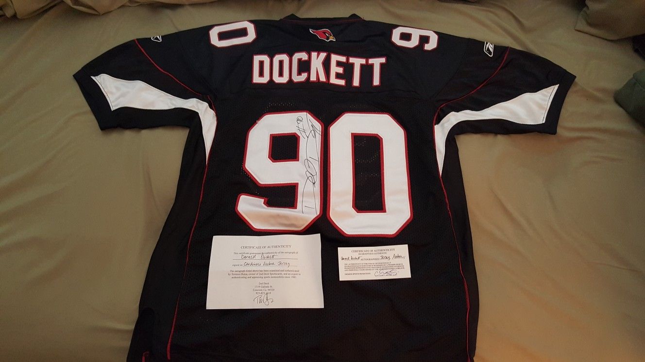 Darnell dockett jersey 2025