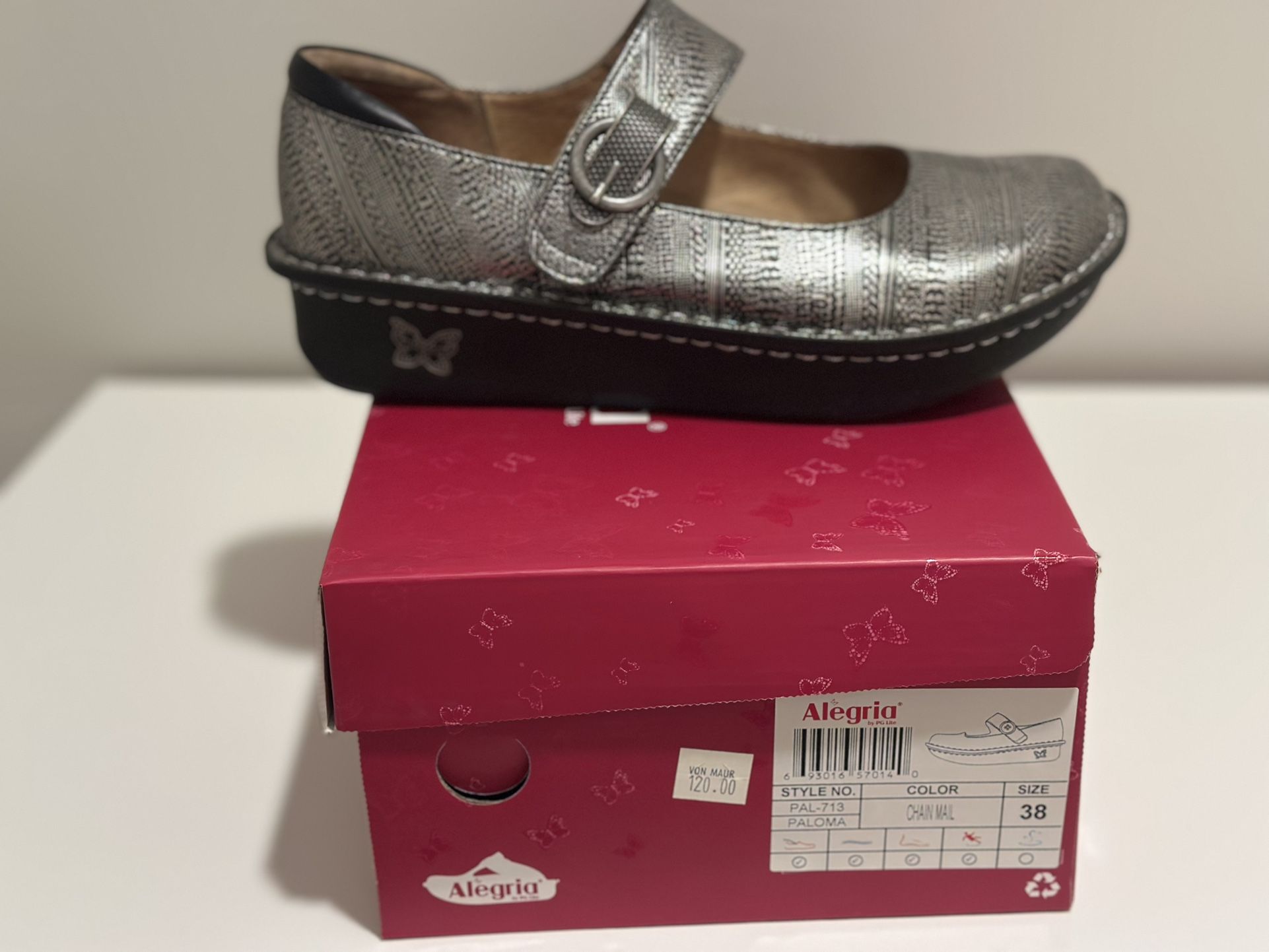 Women Alegria Paloma Shoes (Size 38; US Size 8)