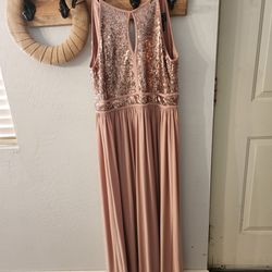 Pink Gold Dress