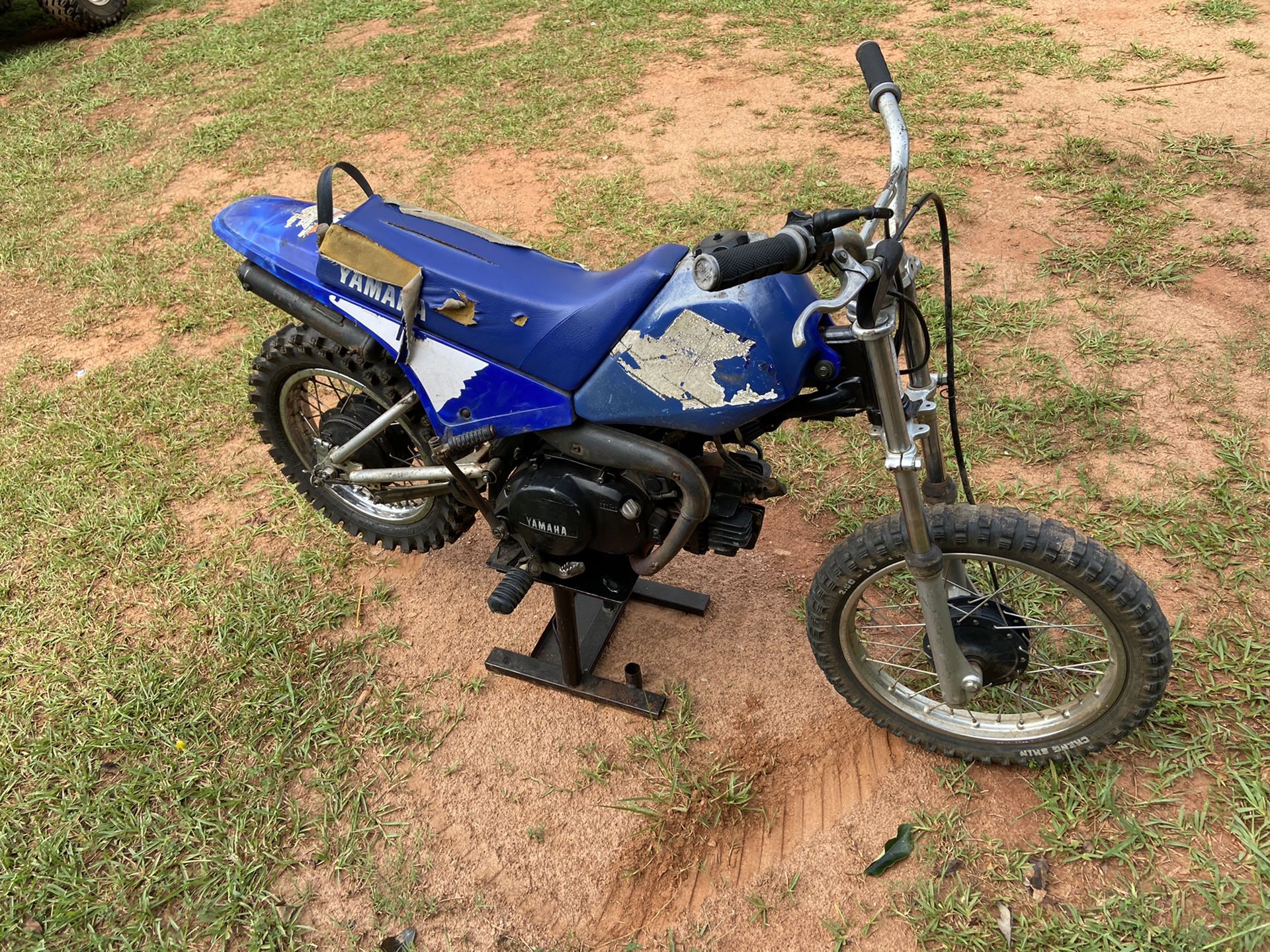 Yamaha pw80 2 stroke dirt bike