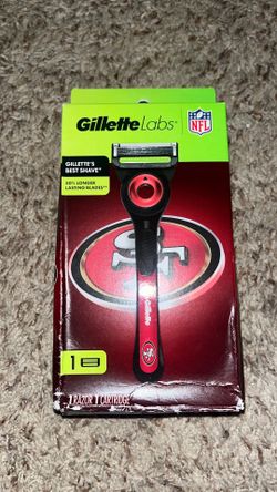 Gillette labs nfl San Francisco 49ers football razor shaver