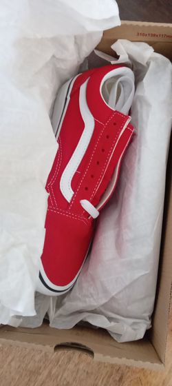 Vans Old Skool Red White Sneakers
