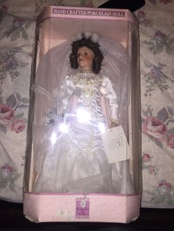 Collectible Memories Handcrafted Porcelain Doll