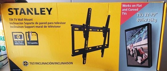 Stanley Tilt TV Wall Mount 32in-70in flat screen Tv mount