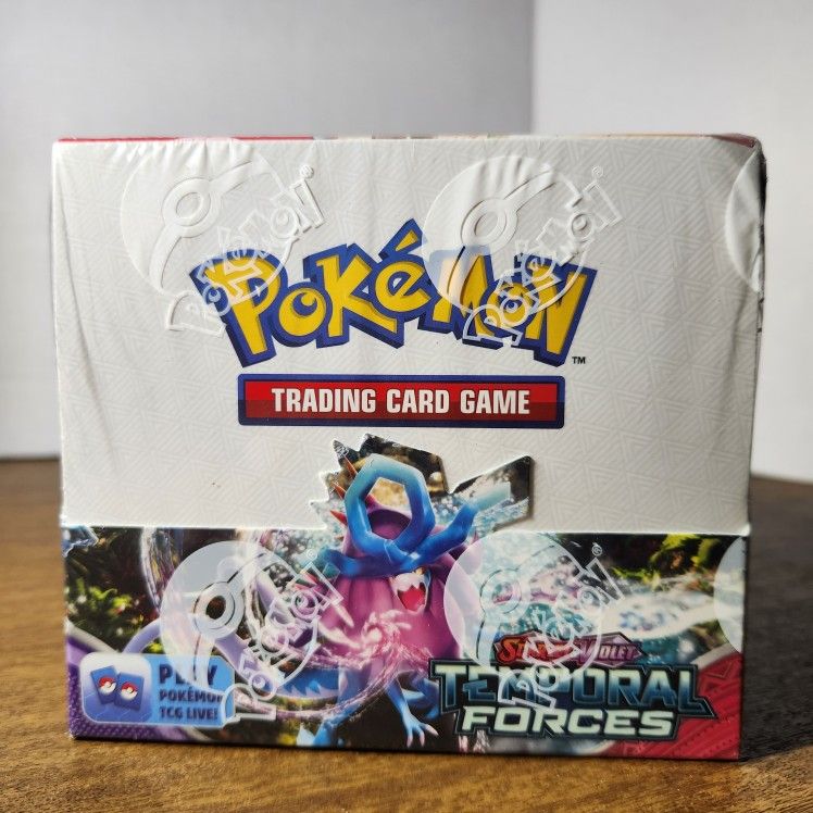 Pokemon Cards Scarlet and Violet Temporal Forces Booster Box (Contains 36 Packs)