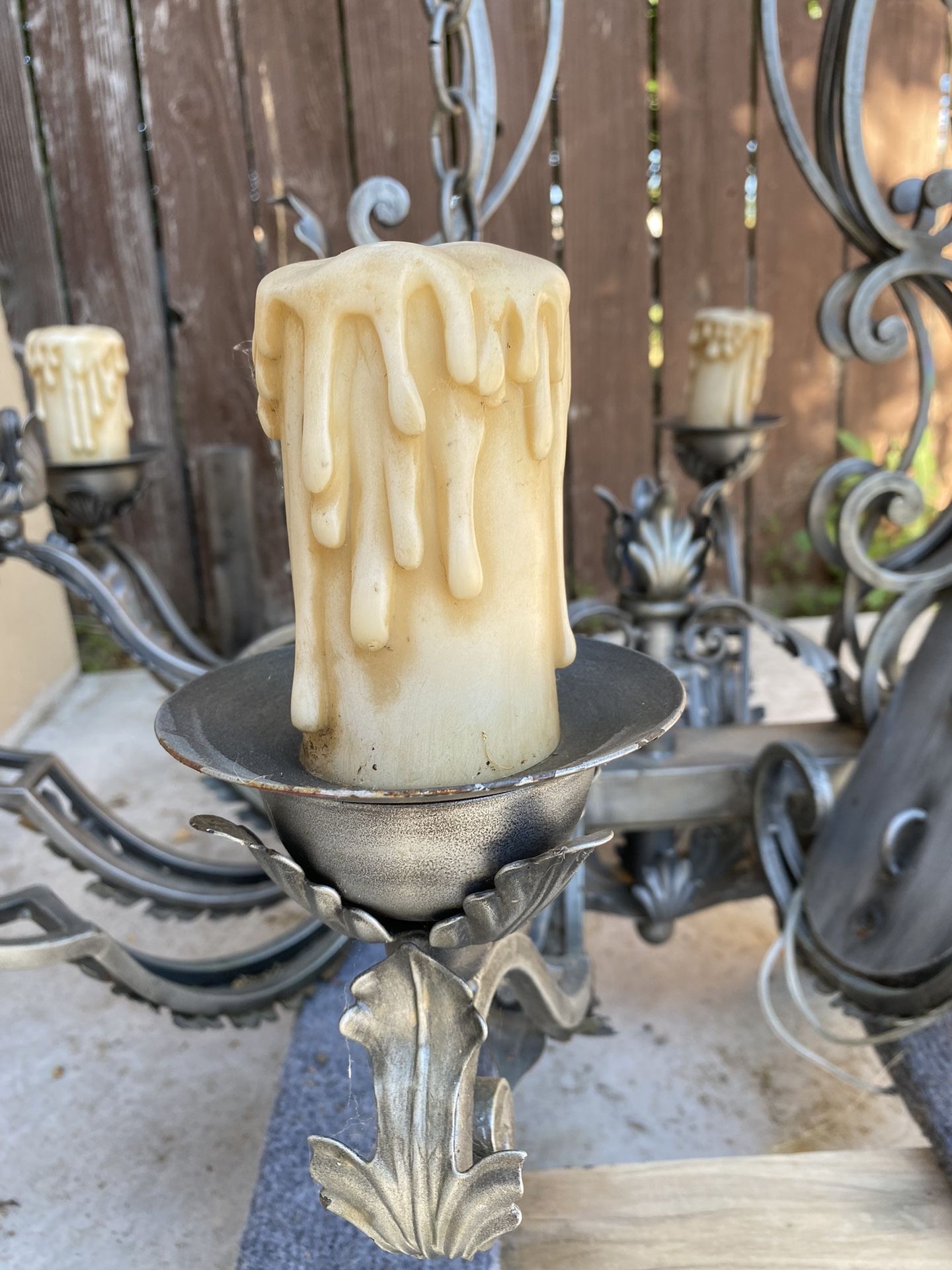 Antique Gothic Chandelier 