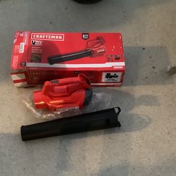 CRAFTSMAN 20-volt Max 340-CFM 90-MPH Handheld Cordless Electric Leaf Blower (Battery & Charger Included)