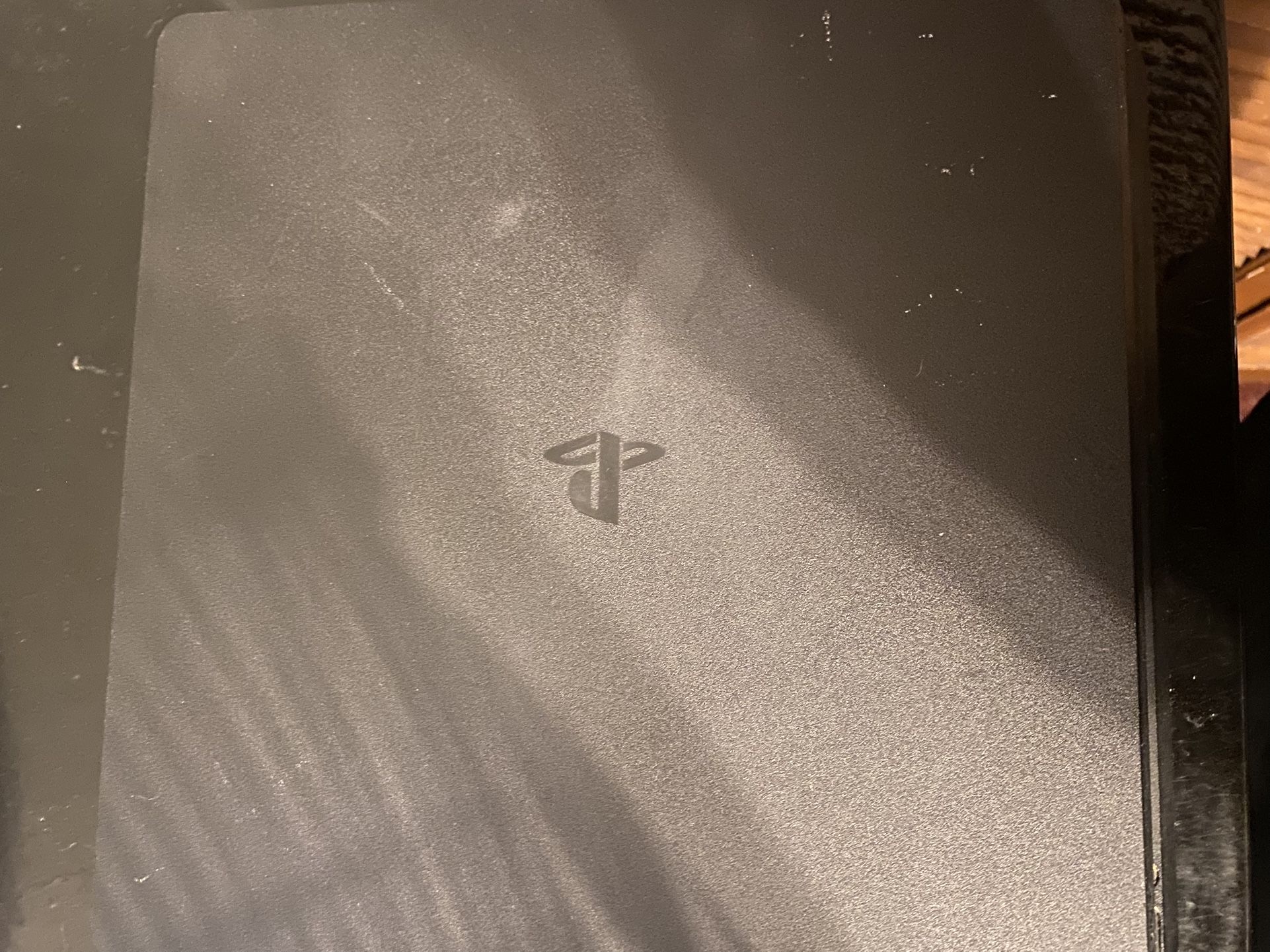 PS4 And Cords And Controller