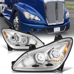 New gen Kenworth T680 Headlights(pair)