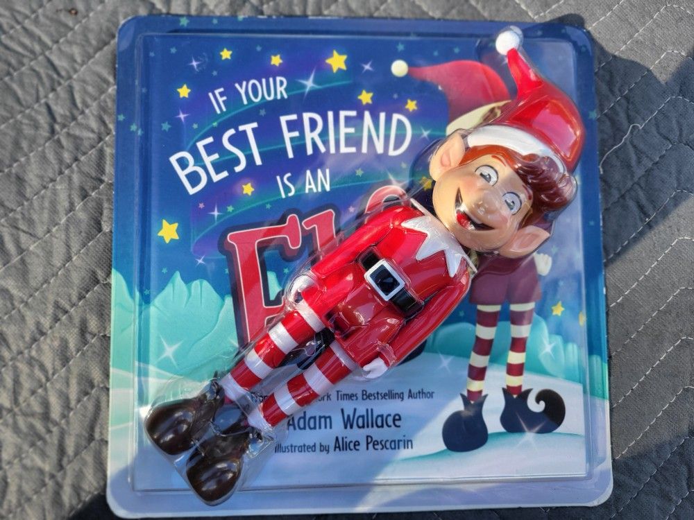 Elf Book with Toy