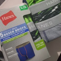 Hanes Boys Boxer Briefs