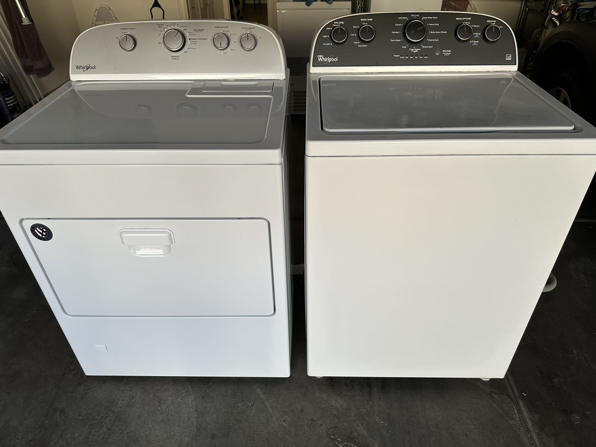 Whirlpool Gas Washer And Dryer