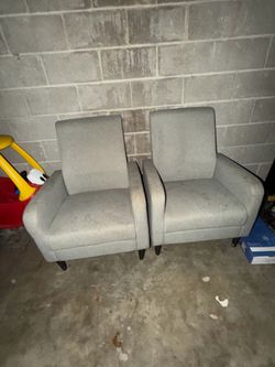 Grey chairs