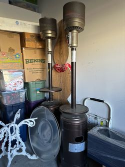 Two Patio Heaters