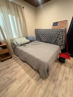 Full bed with frame