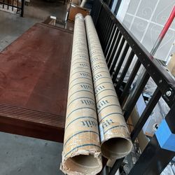 Cardboard Shipping tube 4”x4”x75”