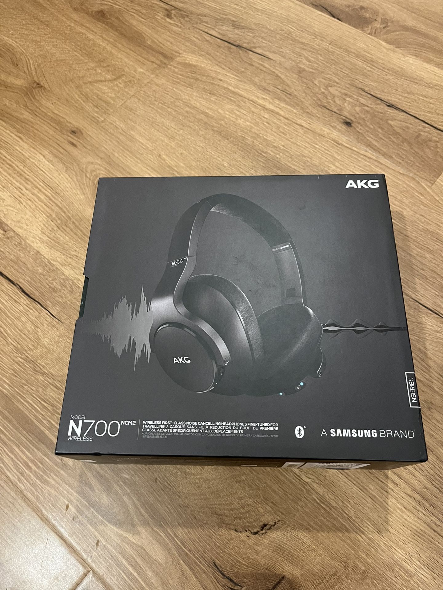 Akg N700nc M2 Over-ear Foldable Wireless Active Noise Cancelling Headphones