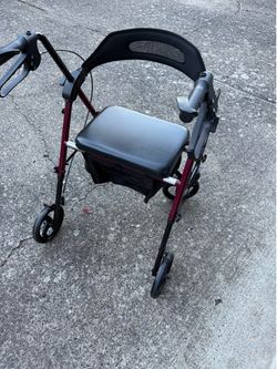Homland Foldable Walker with Seat