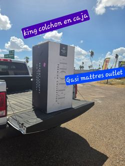 King siae colchon  en caja en GASI MATTRES OUTLET///(contact info removed)