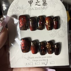 Jia Zhi Mu Press On Nail