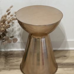 Copper Side Table 
