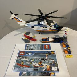 Lego City Heavy Duty Rescue Helicopter 60166