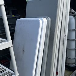 Plastic Tables Various Sizes 
