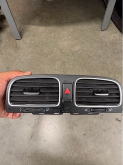 2012 VOLKSWAGEN GTI air vents bezel oem