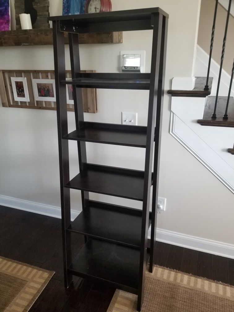 Ladder shelf