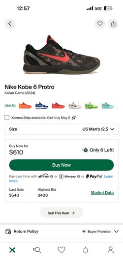Nike Kobe 6 Proto “Italian camo “