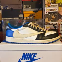 Jordan 1 Low OG SP Fragment Travis Scott Size 10.5