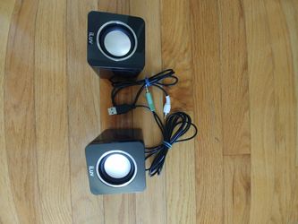 iLUV COMPACT USB POWERED STEREO SPEAKERS