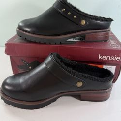 Kensie Women's Wrylie Lined Clogs - size 6.5