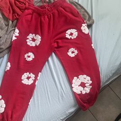 Denim Tear Red Joggers XL 