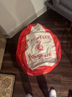 Vintage NC State Beanbag