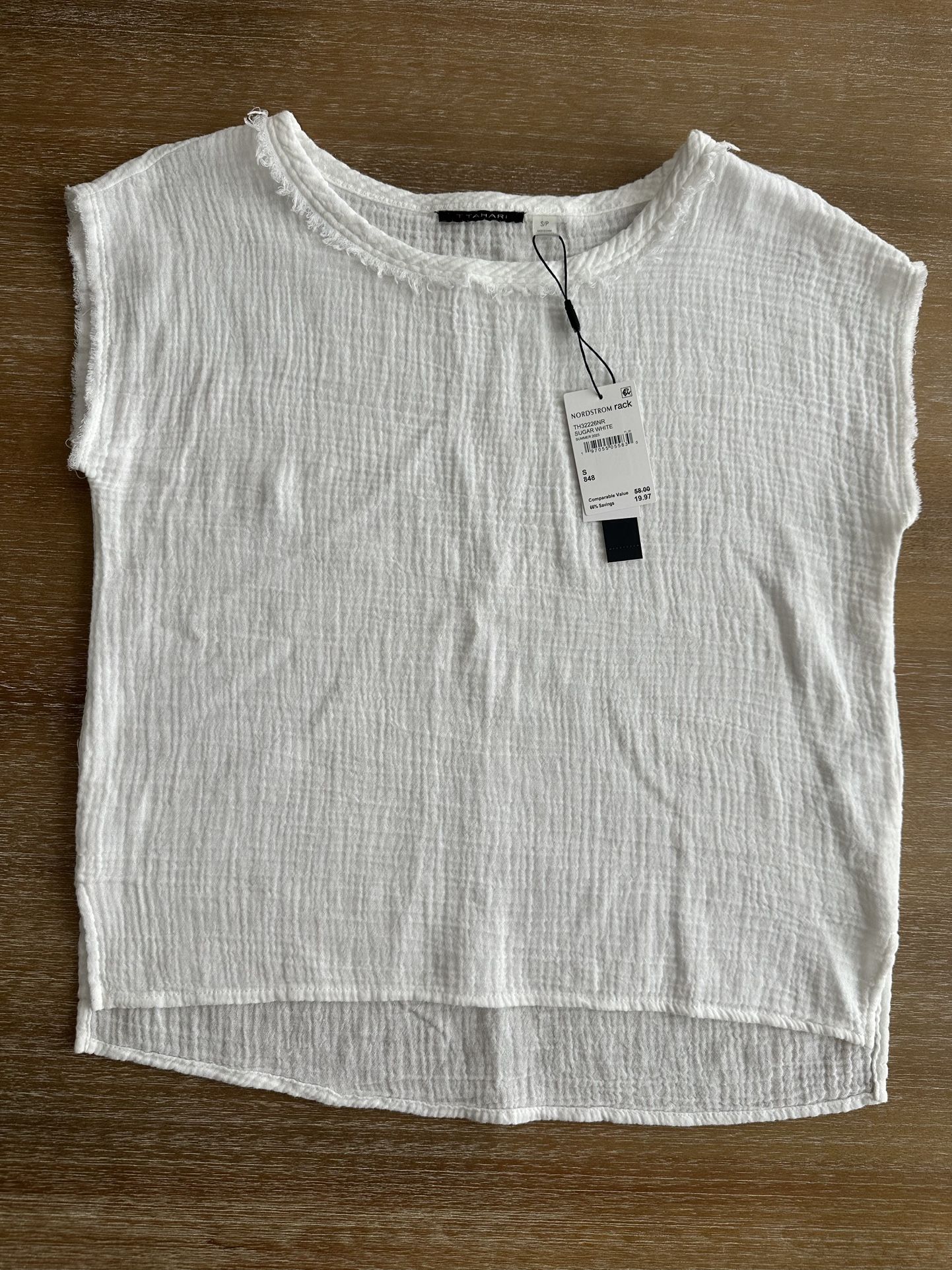 Cotton Gauze-y White Shirt