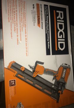 Ridgid nail gun