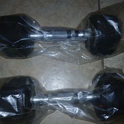 Brand New Two 10 Lb Dumbbell 