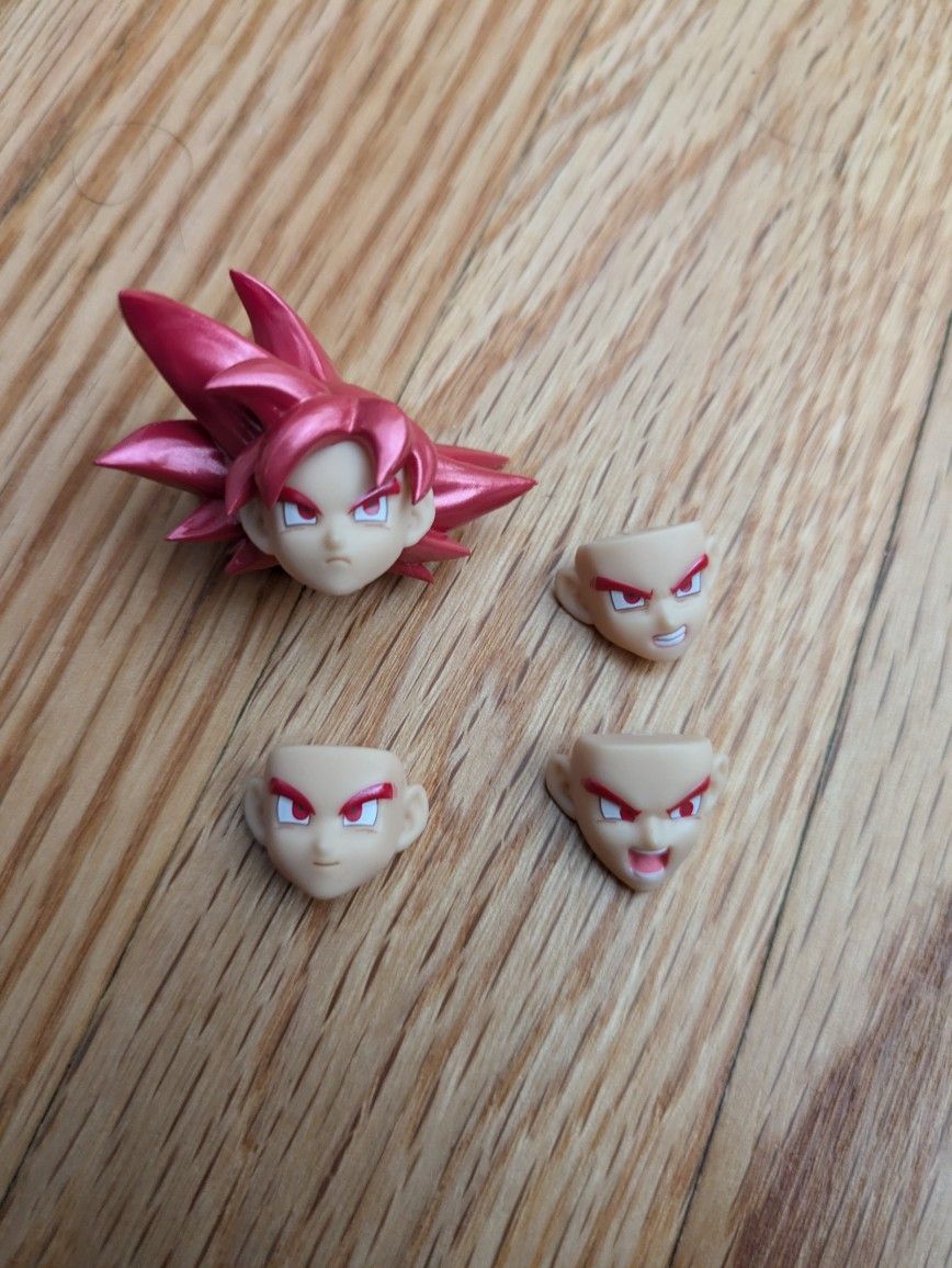 Shf Ssj God Goku Head