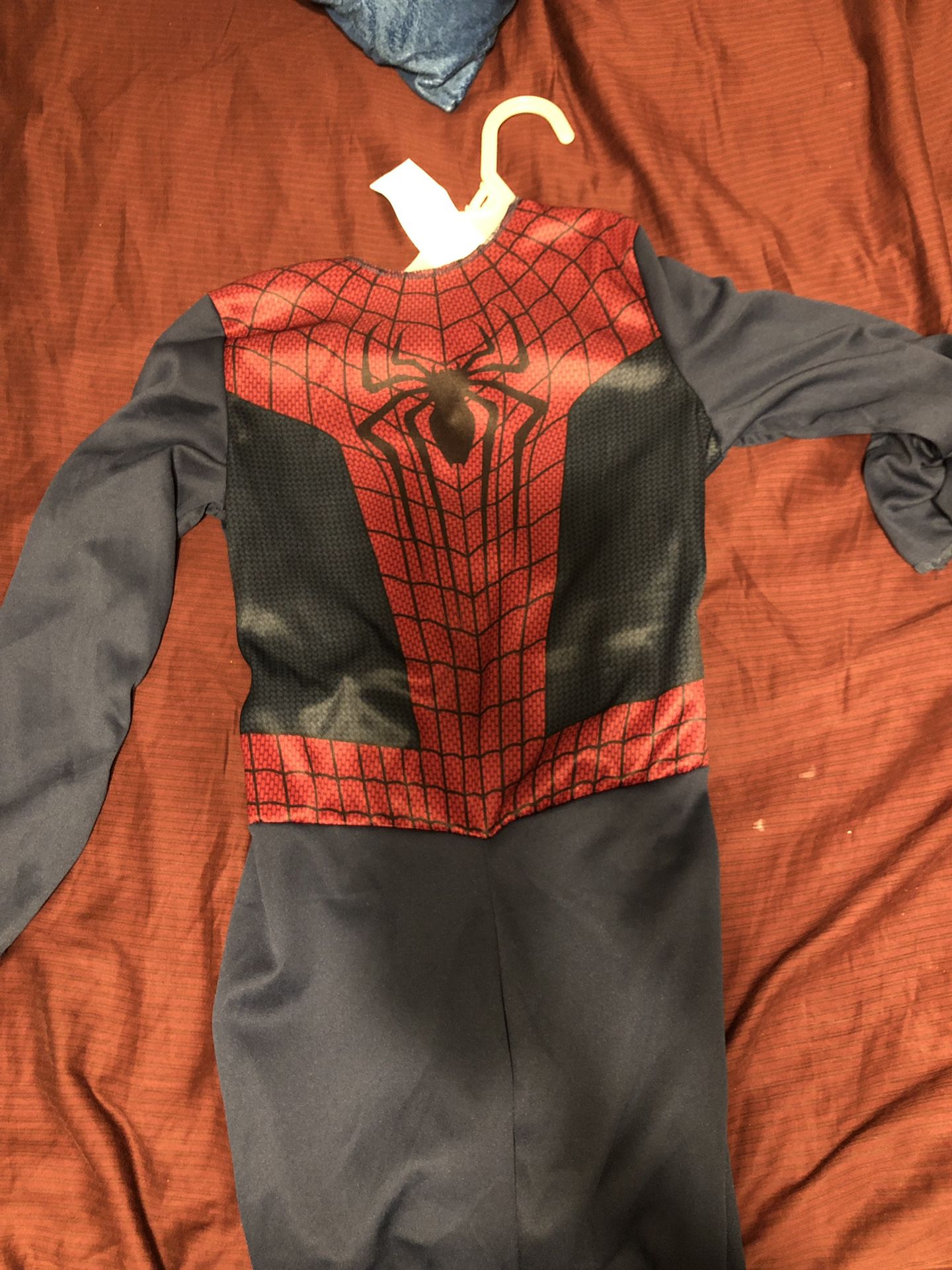 Spider-Man Halloween outfit onesie