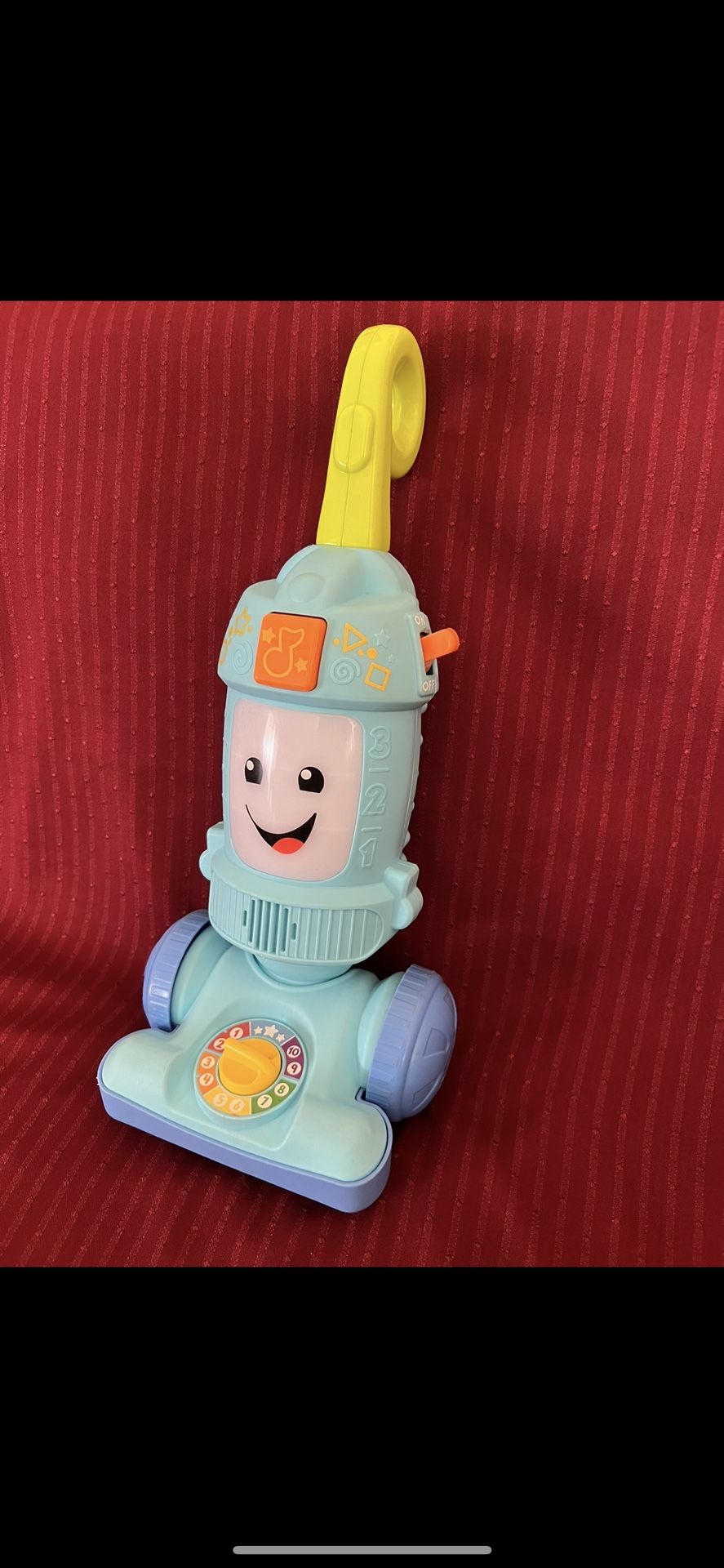 Fisher Price Laugh & Learn Light Up Learning Vacuum Musical Push Toy