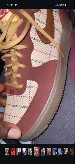 Af1 suede pattern