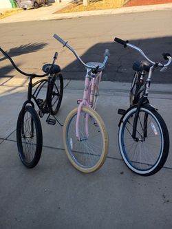 Tres bicicletas cruci medida 26 en buenas condiciones
