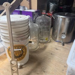 Beer Brewing Setup