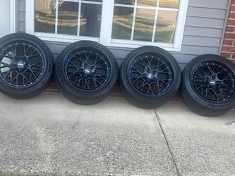 Esr 18inch 9.5 Front And 18 10.5 Rear Bolt Pattern 5x114.3