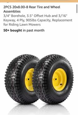 Lawn mower tires see pics