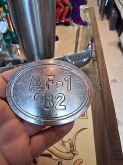 Vintage Nike belt buckle