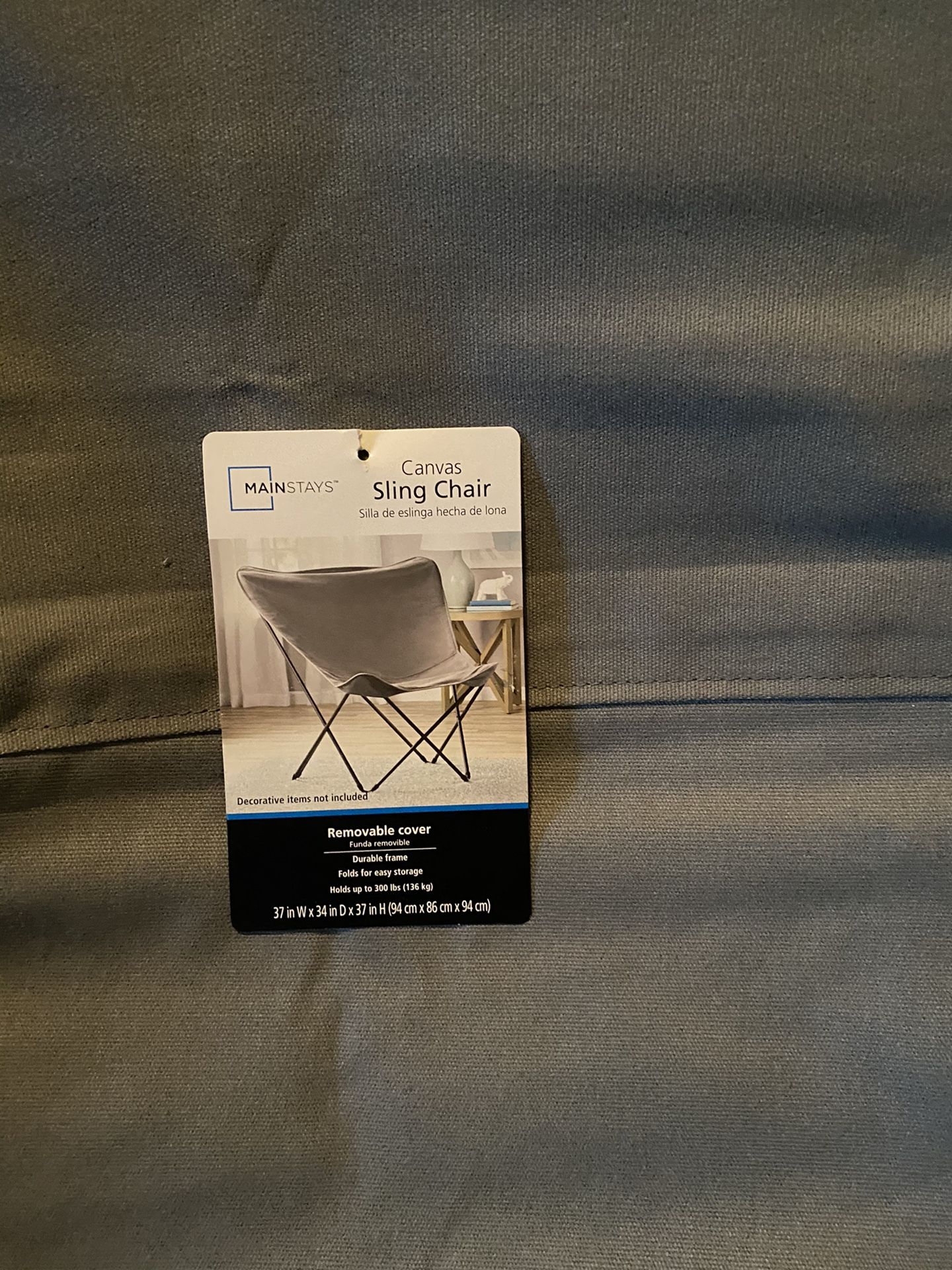 Mainstays canvas sling chair new have more than one